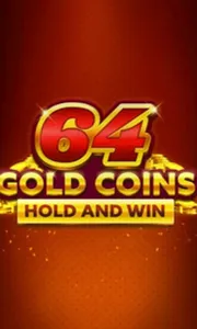 64 Gold Coins Hold and Win